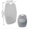 Wall Mountable Body Cleansing Scrubber Soft Handheld Exfoliating Shower Brush Portable Relaxation Silicone Body Brush Spa 6
