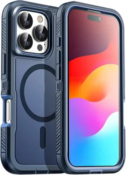 Luxury Ott Magnetic Armor Cases for IPhone 17 16 15 14 Plus 13 12 11 Pro Max Box Shockproof Charging Heavy Duty Protect Cover 1