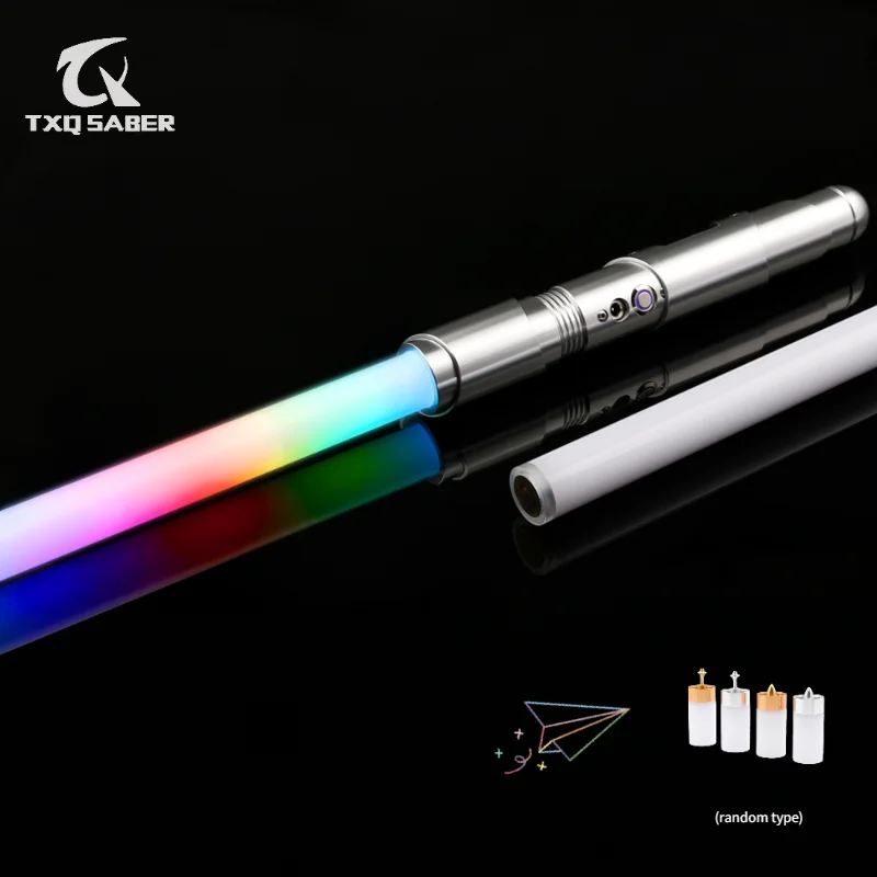 Batterien Mini Lichtschwert mit Lichteffekten Laserschwert Leuchtschwert inkl 