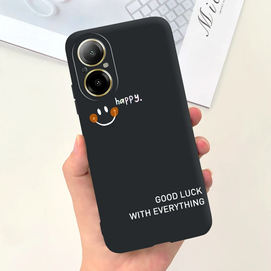 Fashion Moon Pattern Soft Silicone Protective Back Cover