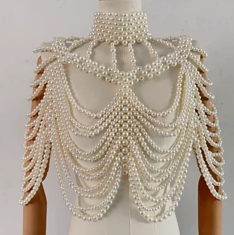 elegant beaded tops