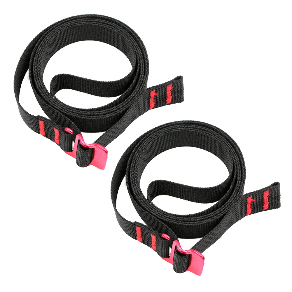 

2pcs Outdoor Quick Release Straps Camping Strapping Cord Tape Straps With Quick Release Luggage Straps 150cm Outdoor Tools