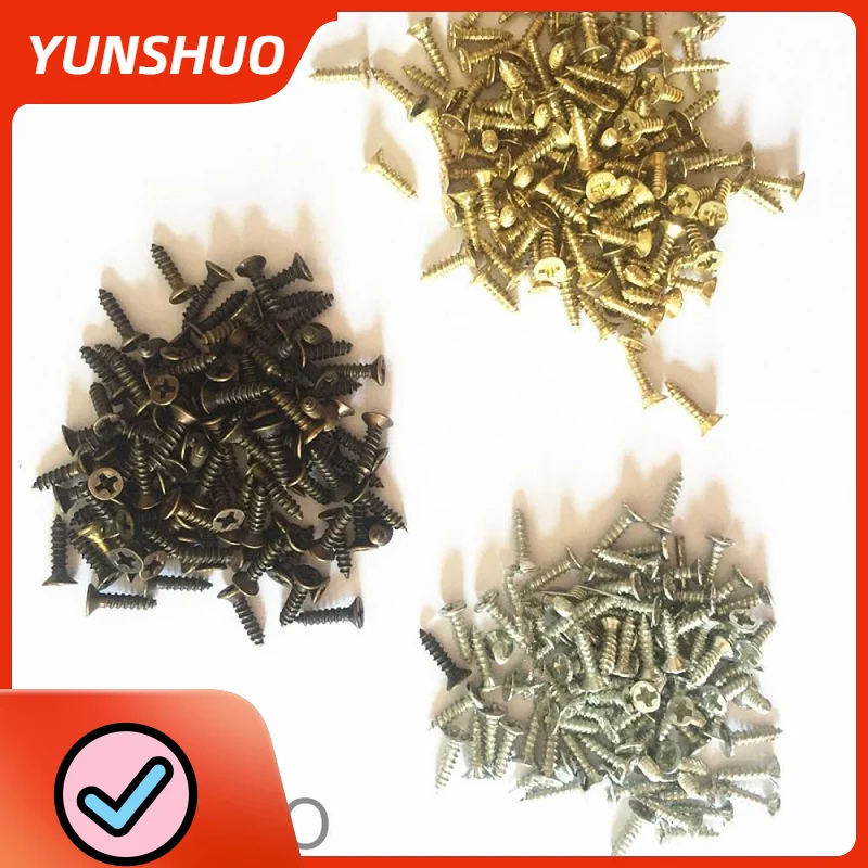 Micro Pequeno Parafuso Phillips Bandeja Redonda Transversal Parafusos Auto-roscantes Parafusos para Móveis de Madeira mm x mm mm mm 10 mm 1000 Pcs