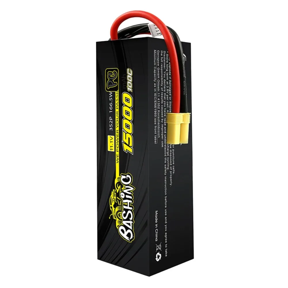 Batterie LiPo 100C 3S 4S RC 15000mAh EC5 pour Voiture