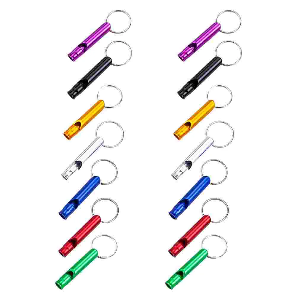 

35 Pcs Whistle Portable Emergency Survival Accessory Keychain Outdoor Competition Training Referee Accessories