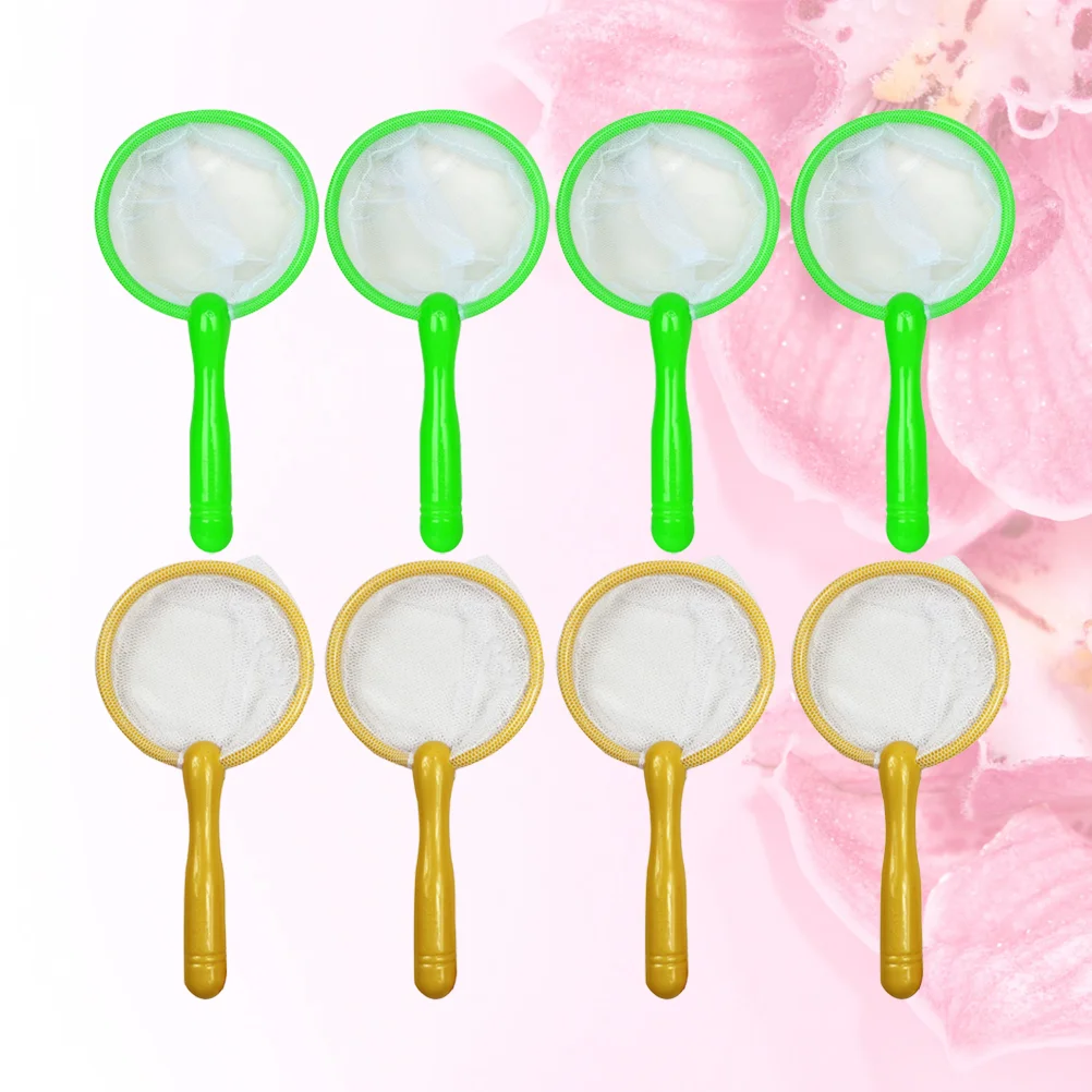 그물 낚시 버그 키즈 캐처 그물, 해변 미니 S 브레일 핸드, 청소년 메쉬 키트, 종이 교체