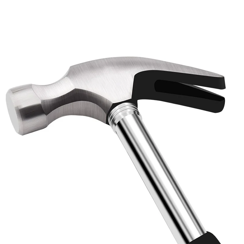 8oz steel pipe handle sheep horn hammer