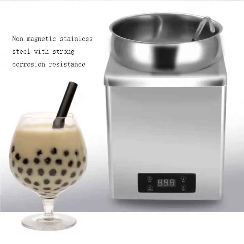 3L/7L Tapioca Pearl Warmer Machine Boba Insulation Pot for Milk Tea Shop Stainless Steel Food Warmer Pearl Cooker