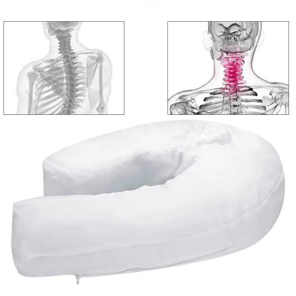 U-Shaped Pillow Plus Side Pillow U-Shaped Pillow Lumbar Support Pillow Neck Protection Spinal Sleeping Partner