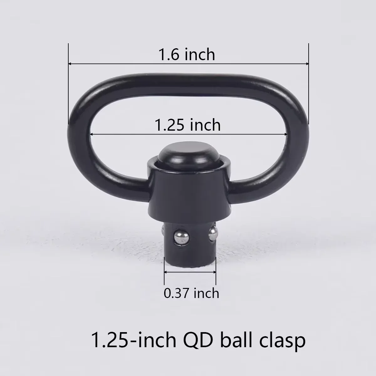 Tactical Quick-Detach Sling Mount Adapter for Hunting and Airsoft Rifles