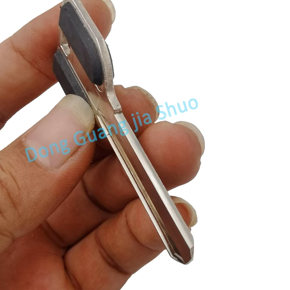 30PCS JS073 35mm long patch key blank front and rear positioning key blank AB Caba lock