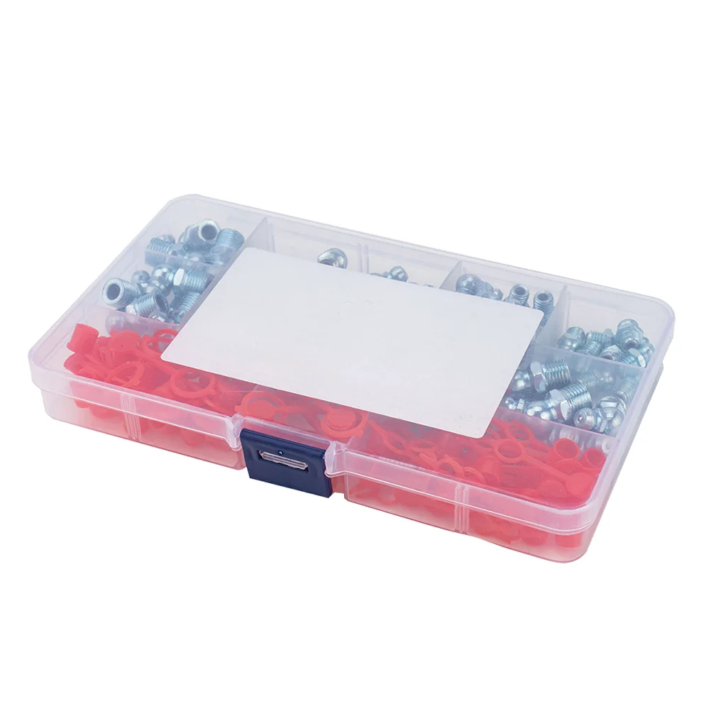 

120 Pcs/set Leaf Spring Nut Grease Fitting Hydraulic Zerk Accessories Parts