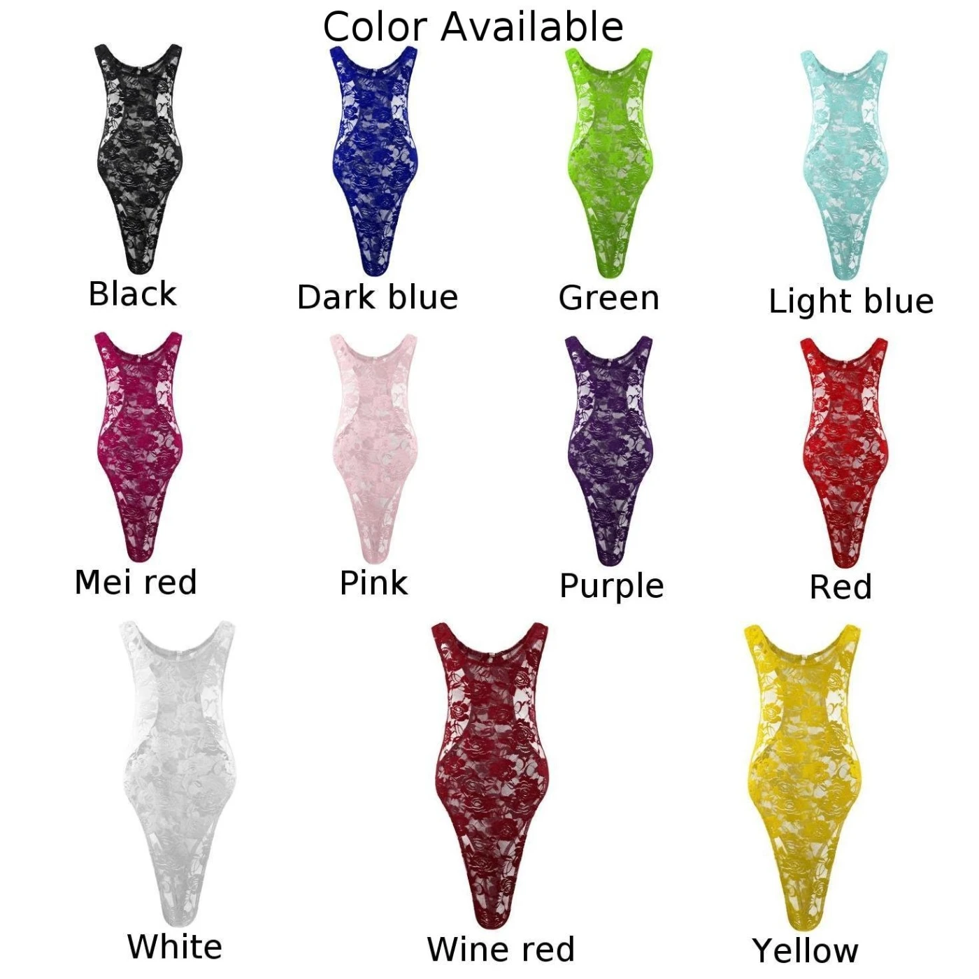 Bodysuits Man Transparent Undershirt Sexy Shapewear Sleeveless Underwear Erotic Underwear