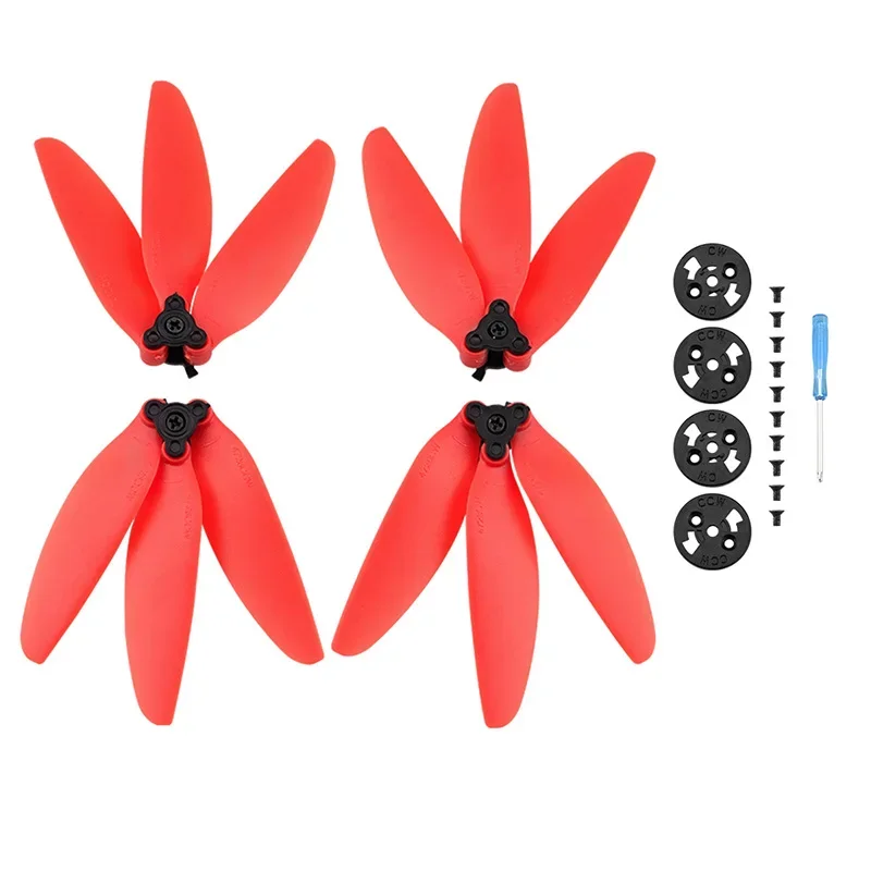 4726F Colorful Quick Detachable Propeller For DJI Mini 2/Mini SE/Mini 2 SE/Mini 4K Three Blade Prop Blade Replacement Wing Fans