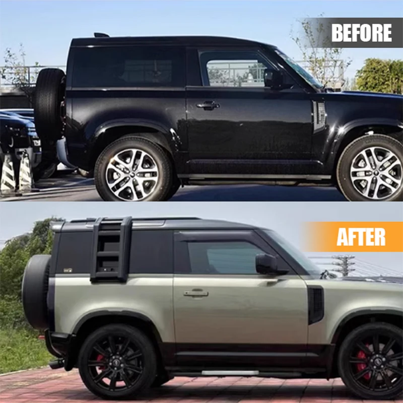 Spoiler di Alta Qualità in ABS per Land Rover Defender 90/110/130, Installazione a Clip, Alettone Posteriore, Accessori Auto - Image 4