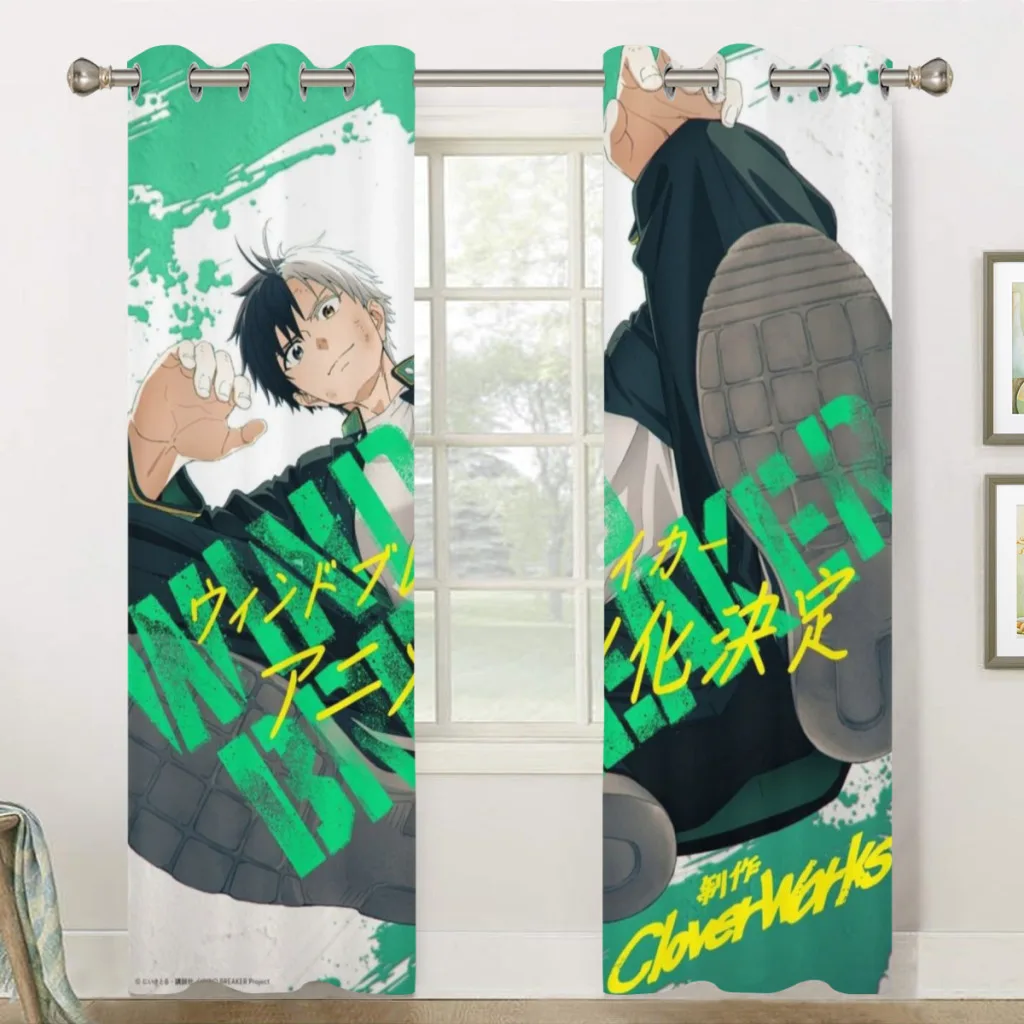 Wind Breaker Blackout Curtains  for Bedroom Thermal Window Treatment Curtain 2 PC  4