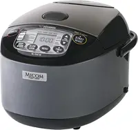 NL-GAC18BM 10 Cup (Uncooked) Umami Micom Rice Cooker and Warmer (Metallic Black) 1