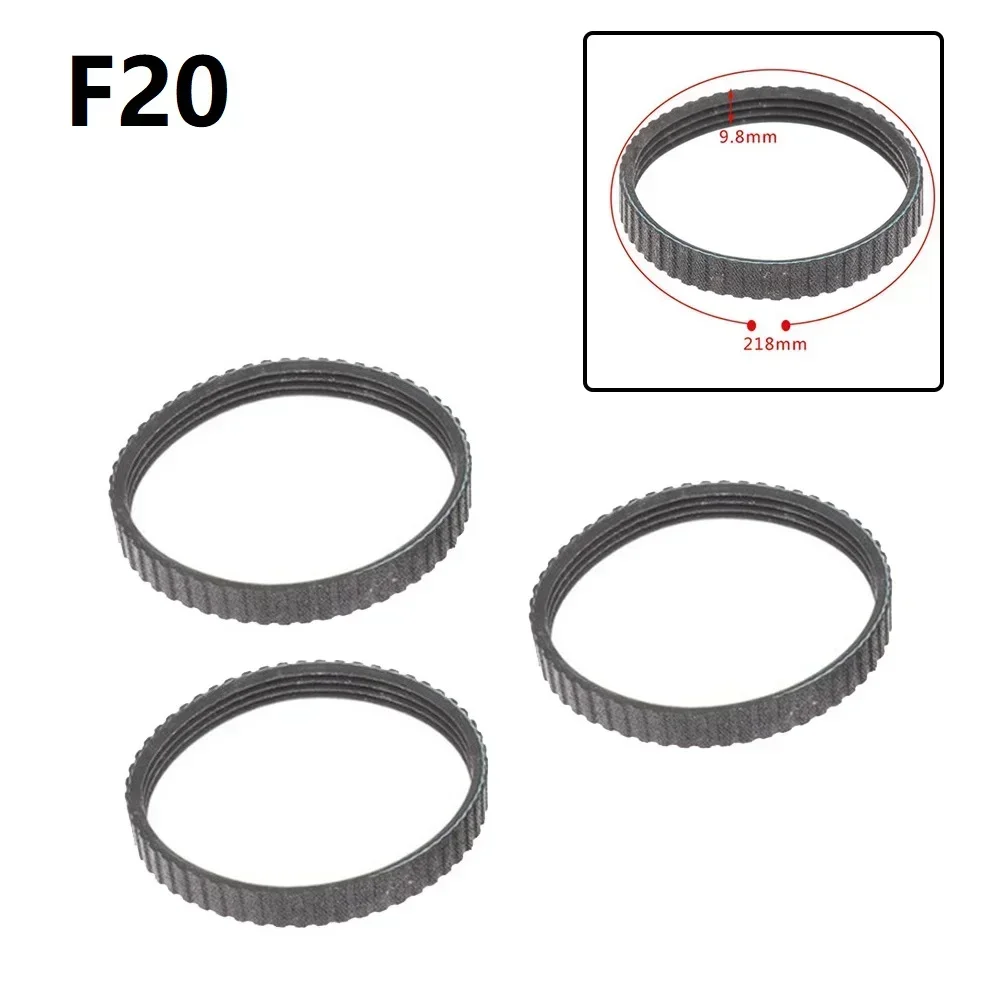1/3pcs 9.6mm Width Electric Planer Drive Rubber Belt 958718 For F20A P20ST H55SC Flejadora Werkzeug Tools Ferramentas Machine