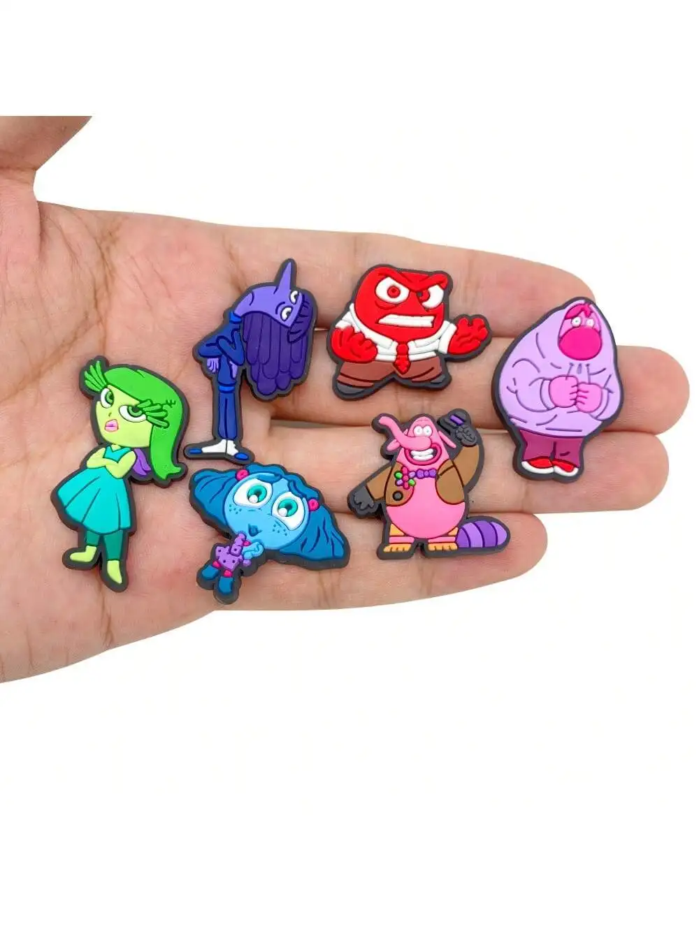 Shoe charms Red People Characters Shoe Charms 20PCS for Clogs Bubble Slides Sandals PVC Shoe Decorations Accessories for Christmas Bir