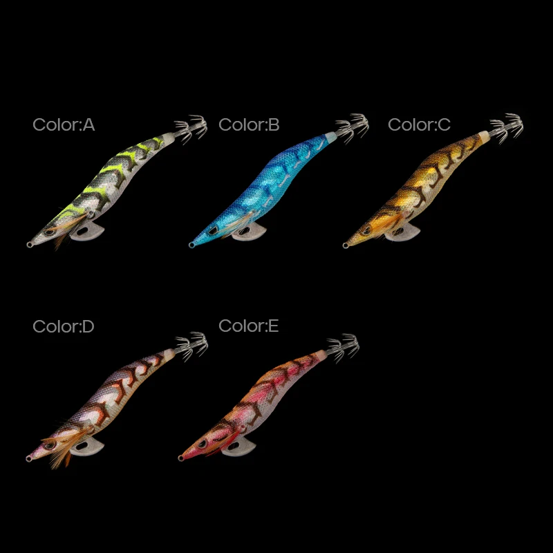 Letoyo Squid Bait 3.5 Luminous Jig Fishing Lure Artificial Webfoot Octopus