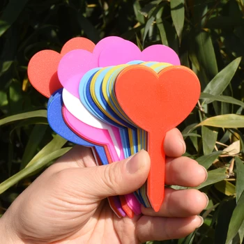 50pcs DIY Garden Seedling Nursery Markers Write Sign Mark Waterproof Plant Labels Plastic Tags Flower Pots Garden Decor Tools