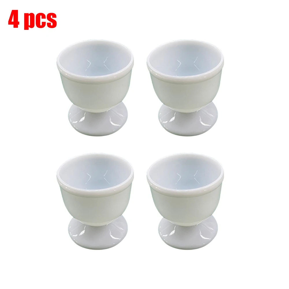 4Pcs Egg Cup Holder Boiled Eggs Cup Stand Tool Caviar Cup Breakfast Egg Holder Banquet Eggs Supplies Kitchen Accessories