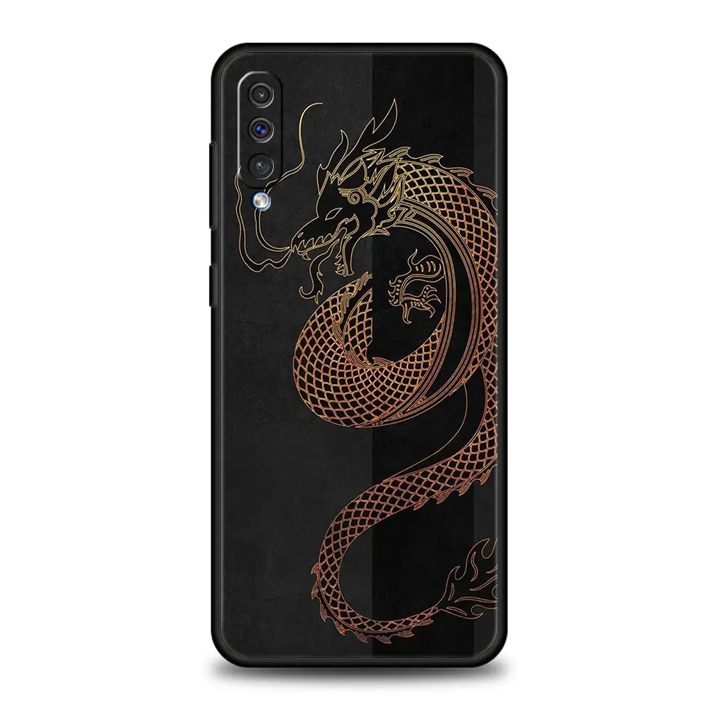 Dragon Tiger Silicone Phone Case Cover