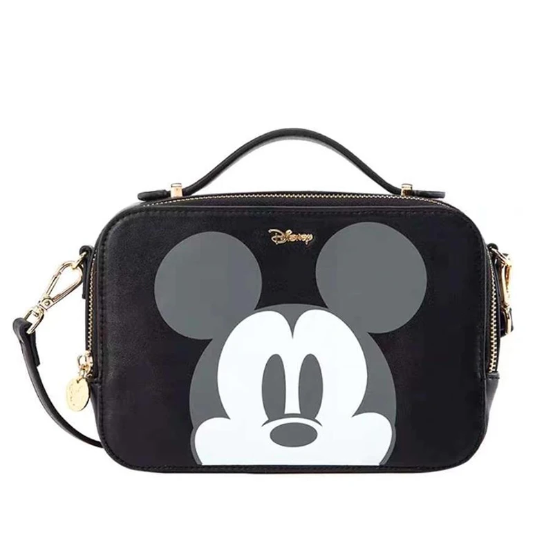 Women Handbags Disney Mickey mouse Camera bag Cartoon Cute Messenger bag Shoulder Fashion Mickey Small Handbag Square