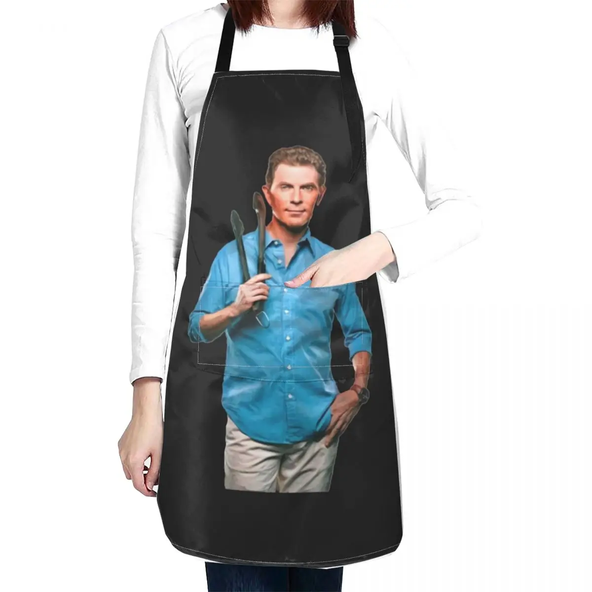 Bobby #Flay #Celebrity Chef Food Network Tv Star Apron Beauty Apron Apron Women's