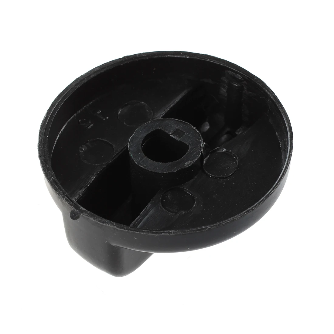 7 개 블랙 가스 스토브 조리기 스위치 노브, 부엌용 구멍 8mm