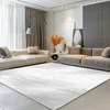 Modern Minimalism Carpet Living Room Pure White Home Decoration Non-slip Large Area Rugs Bedroom Bedside Easy Clean Floor Mats 2