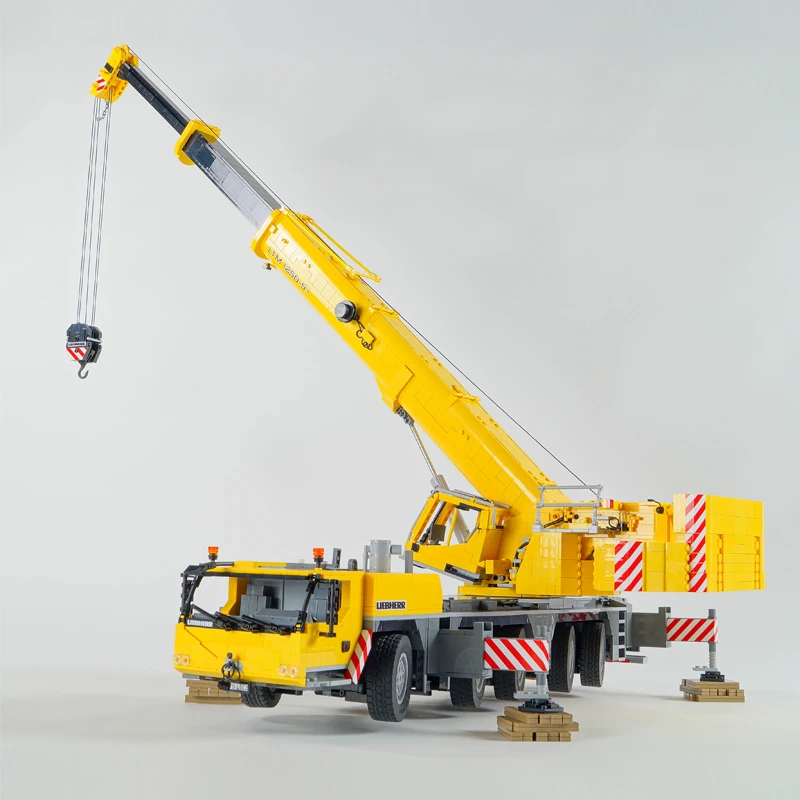 

Строительные блоки MOC-57421, высокотехнологичная серия, электрический пульт дистанционного управления, кран, орфография, 4595 деталей, кирпичи, обучающие игрушки