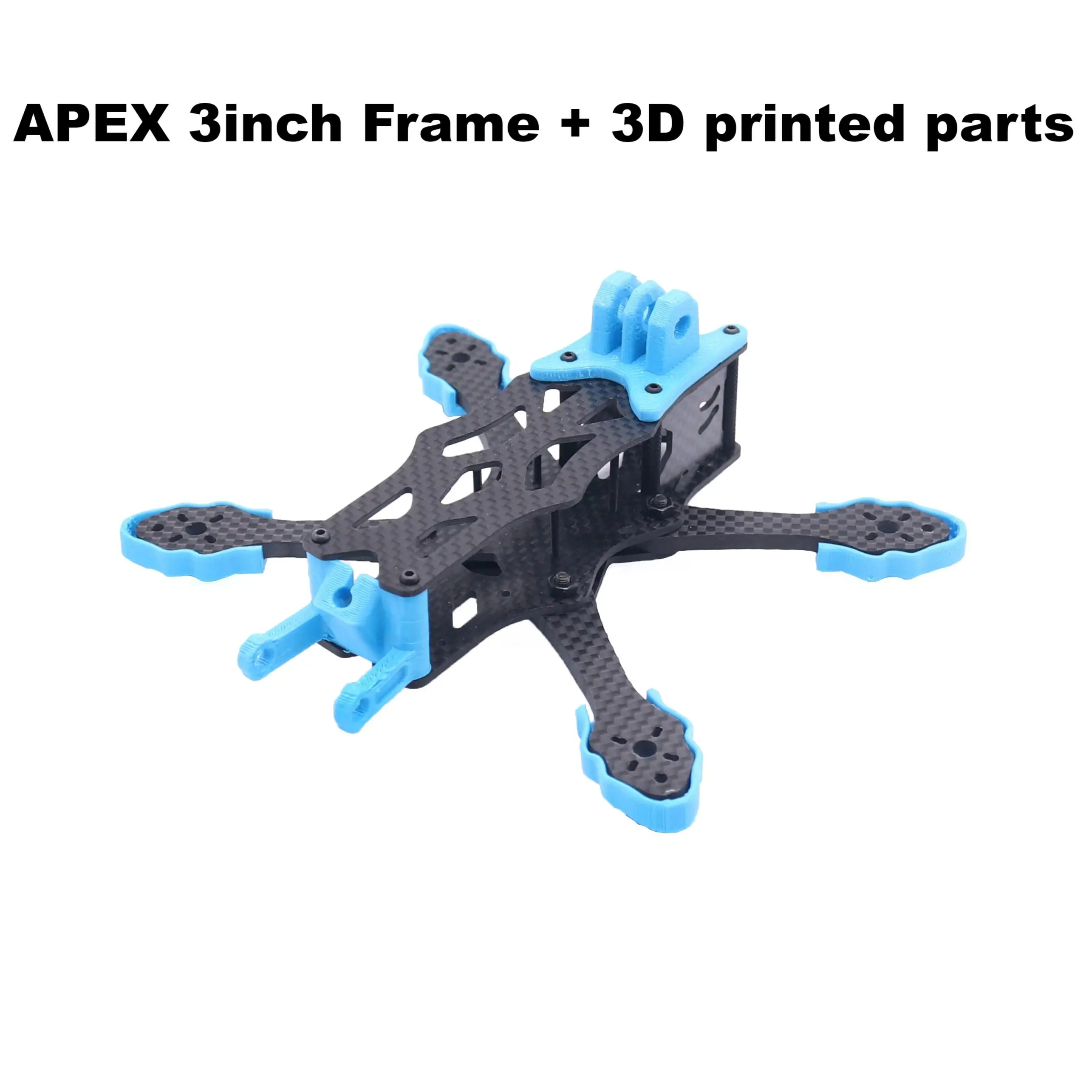 APEX Mini 3 Inch 150mm Carbon Fiber Frame Kit with 4MM Thickness Arms For FPV Fr