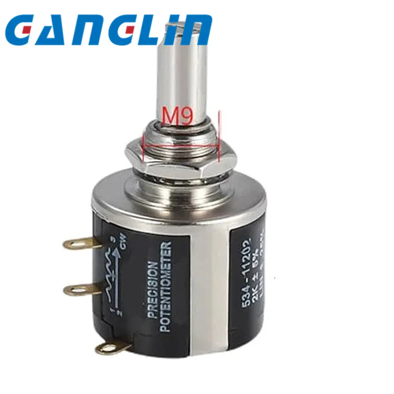 534-1-1 Spectorl Precision Coil Wire Wound Potentiometer 534 2w 100R 200R 500R 1K 2K 5K 10K 20K 50K 100k