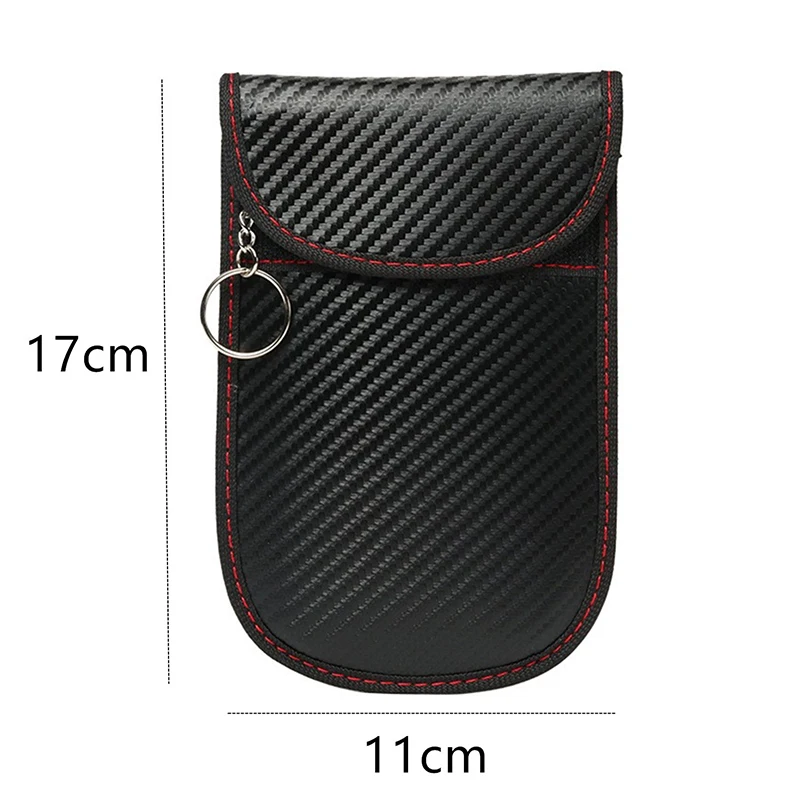 Key Case Car Key Signal Blocker Anti-scan Anti-magnetic Card Holder Blocking Bag Radiation Protection
