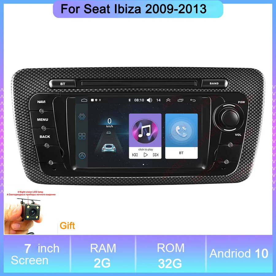 Milanuncios - Radio DVD GPS Seat Ibiza 6J MK4 2009-13