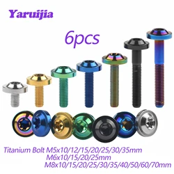 Yaruijia Titanium Bolts M5/M6/M8x10~70 Torx Head Screws are used Windshield/heat guard /Motorcycle Riding Modification Fasteners