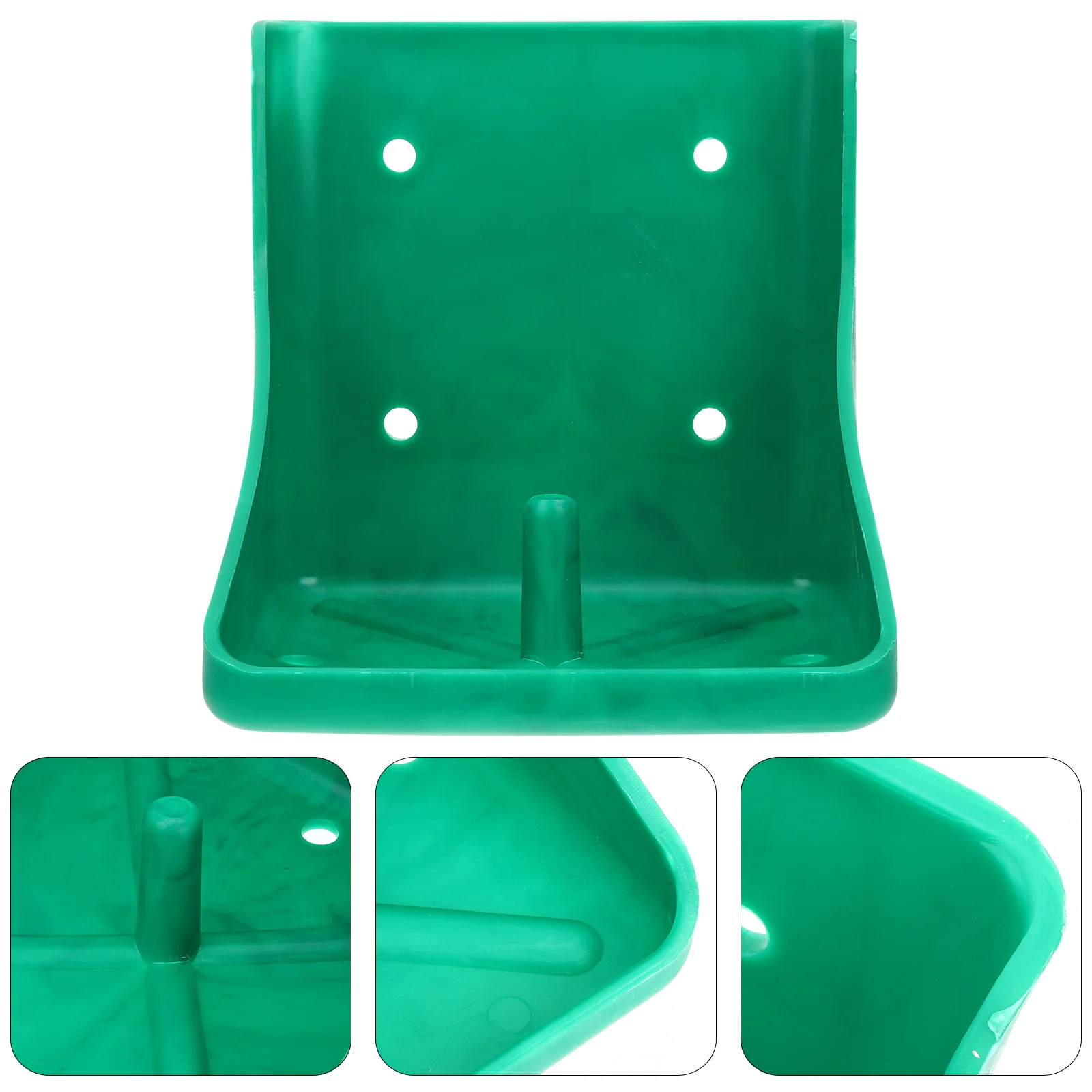 

Cattle and Sheep Licking Block Box Tray with Salt Bricks Farm Feeder Pan Feeding Accessory Bowl Plastic Cow Mineral