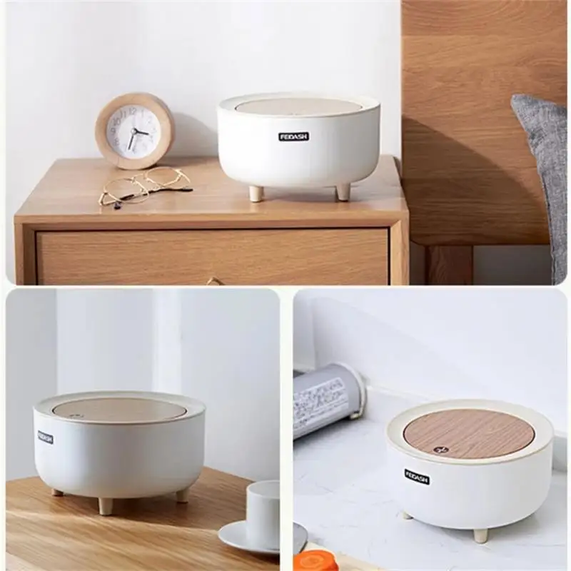 Pattumiera Da Bagno Giapponese Pressa Pattumiera Da Cucina Pattumiera Pattumiera Pattumiera Da Scrivania Con Coperchio Pressa Secchio Da Camera Da Let