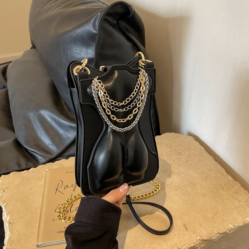 

Creative Personality Crossbody Bags for Women 2024 Trend Fashionable Mobile Bag Luxury High Quality Leather Female Shoulder Bag