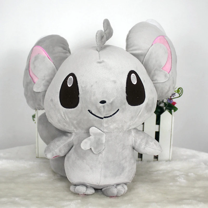 30cm Minccino Pokemon Stuffed Toys TAKARA TOMY Kawaii Soft Plushie Cute