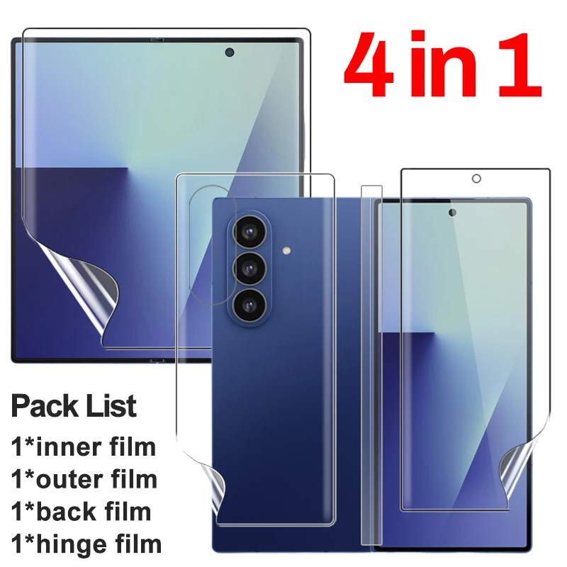 Hydrogel Film Hinge Protective Soft Anti-Scratch Screen Protector