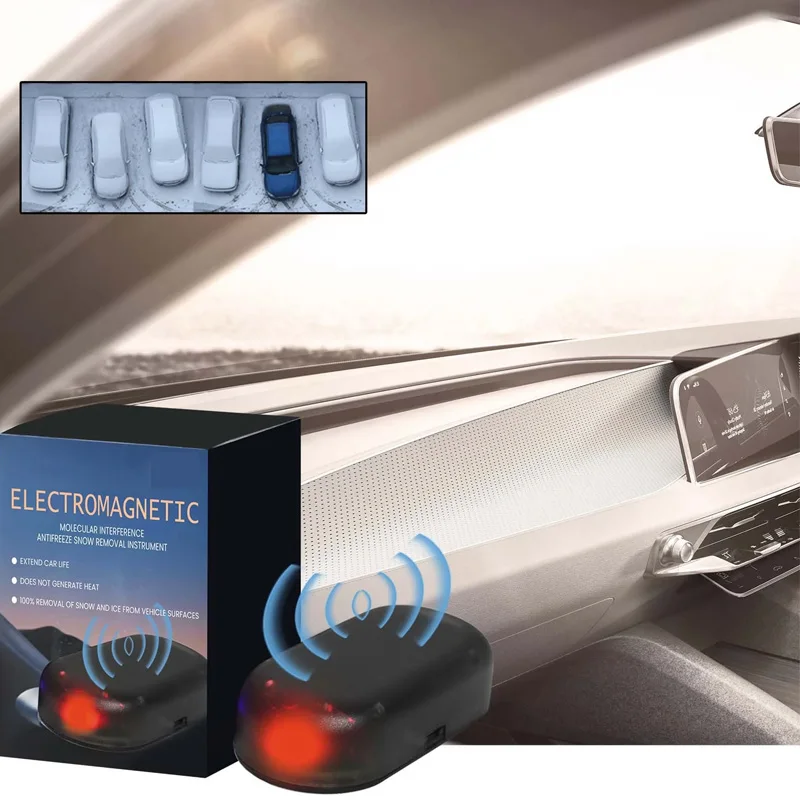 

Car Interference Antifreeze Device Electromagnetic Molecular Snow Removal Instrument Windshield Deicer Car Interior Accessories
