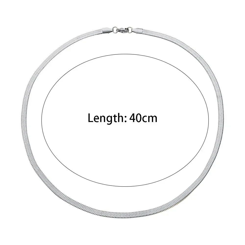 40cm Silver Necklace