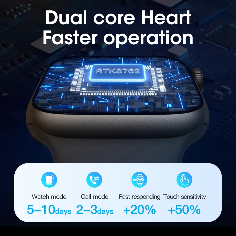  4 5 6 10 Pcs W58 Ʈ ġ  IWO ø 8 ECG NFC Siri  ȭ  IP68 45MM  Smartwatch