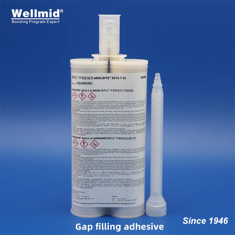 Araldite 2015-1 400Ml 50Ml Ep Ab Colla Produzione Originale Ultima Particolarmente Adatta Per Smc Grp Bonding Construction Outdoor