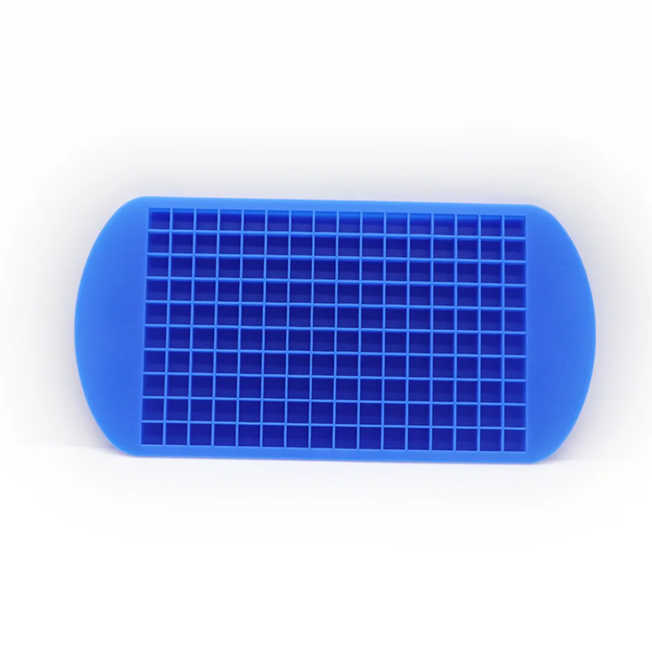 Binnan 2 Pezzi Cubetti Ghiaccio Silicone, Stampo Ghiaccio, Mini Cubetti di Ghiaccio in Silicon, Produzione di 160 Cubetti da 1 X 1 cm, per Cucina, Bar, Bevande, Festa