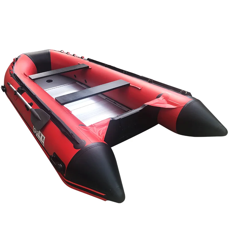PVC inflatable Rowing Boats/Raft/Dinghy 2m 3m 4m Inflatable Fishing Boat could with a motor