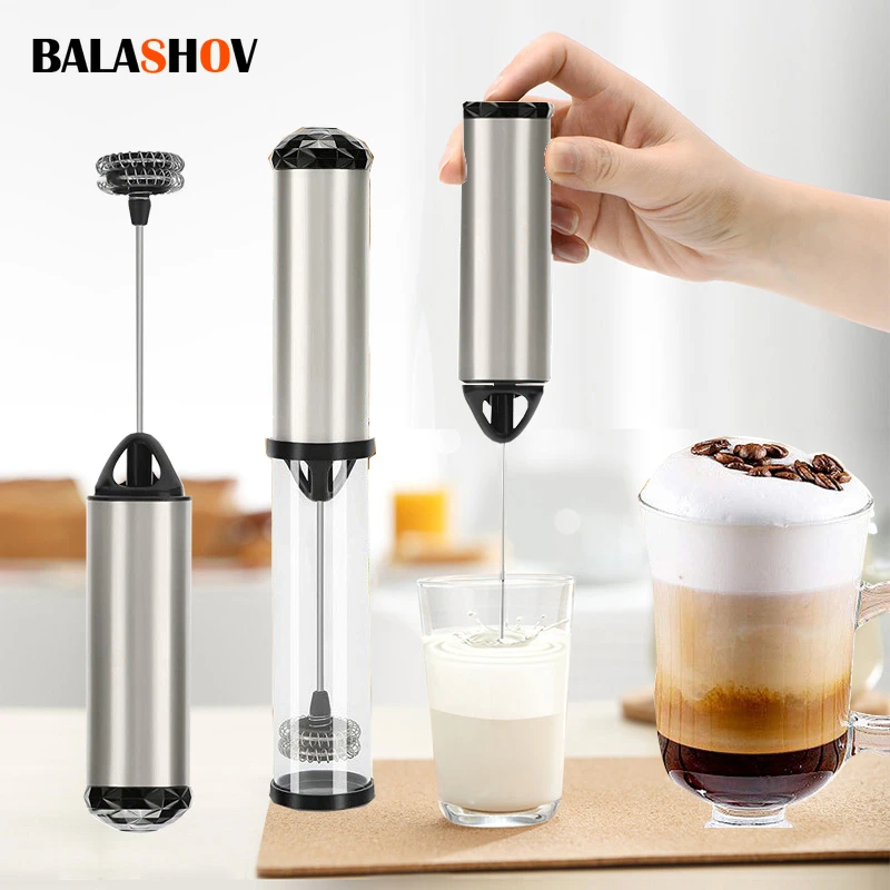 Wireless Milk Frothers Electric Handheld Blenders Coffee Frothing Wand