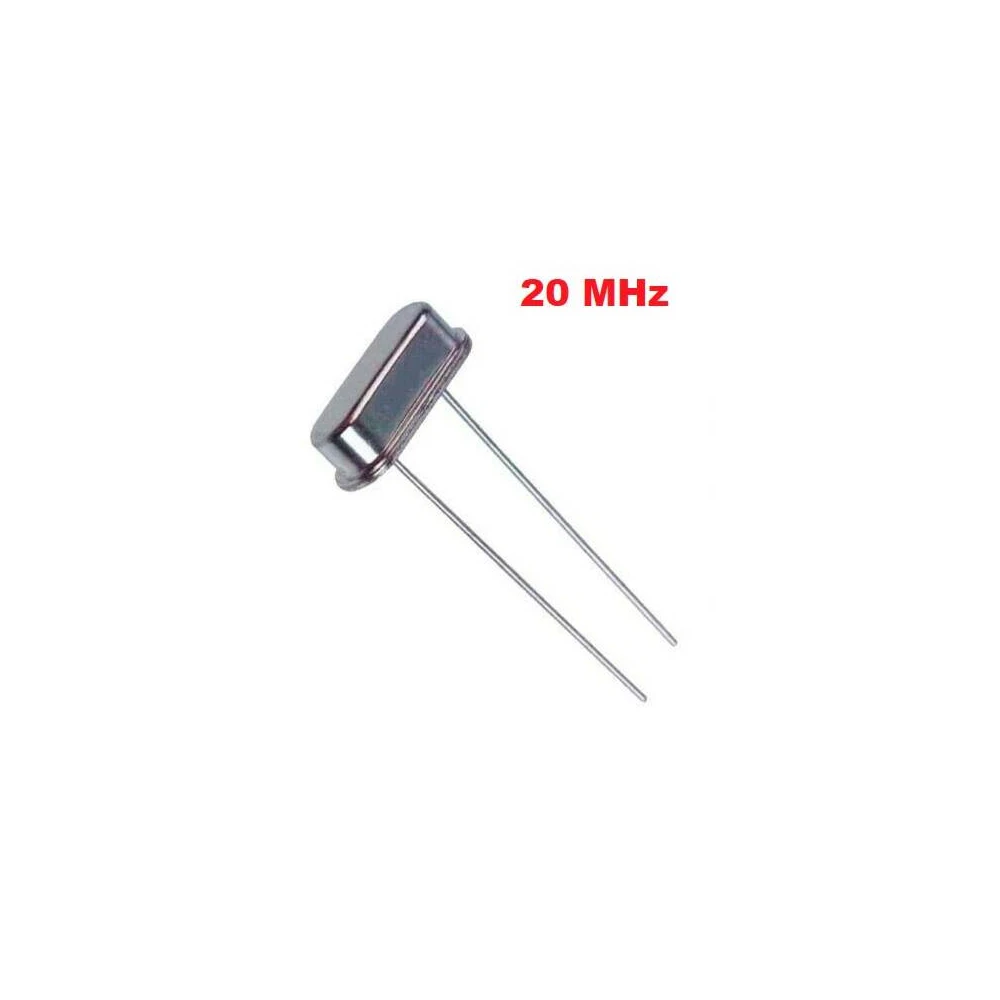 5x OSCILADOR CRISTAL 20.000HZ 20MHZ 20 MHZ HC 49S Crystal Oscillator